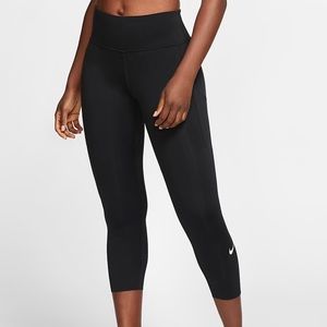 Womens Nike Epic Luxe Crop Running Leggings